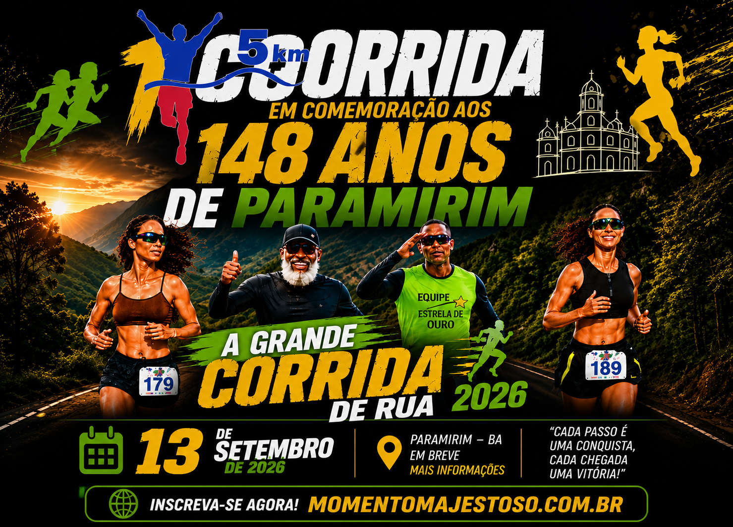 Corrida de 148 anos de Aniversário