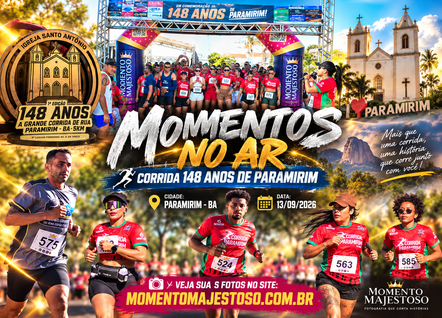 Corrida de 148 anos de Aniversário