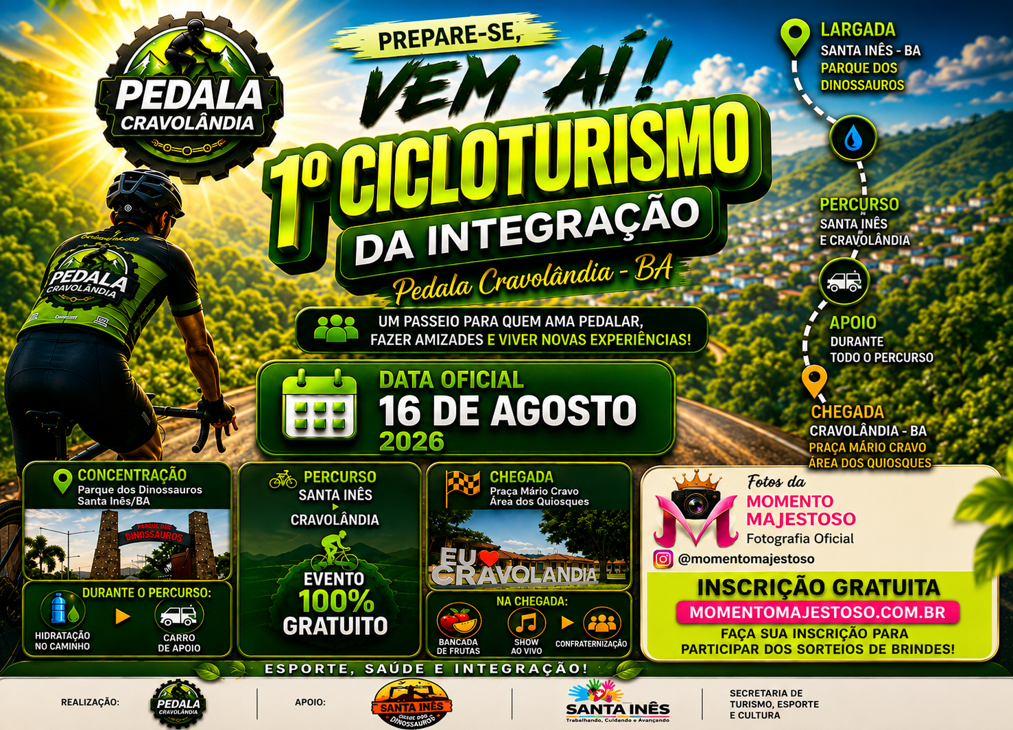 1º Cicloturismo da integração