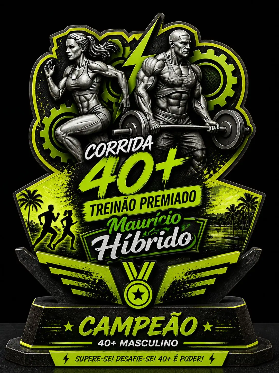 Corrida e Caminhada 40+ Maurício Híbrido - Imagem 3