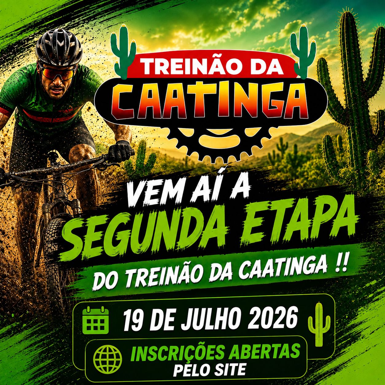 Treinão da Caatinga - MTB - 2ª ETAPA 2026