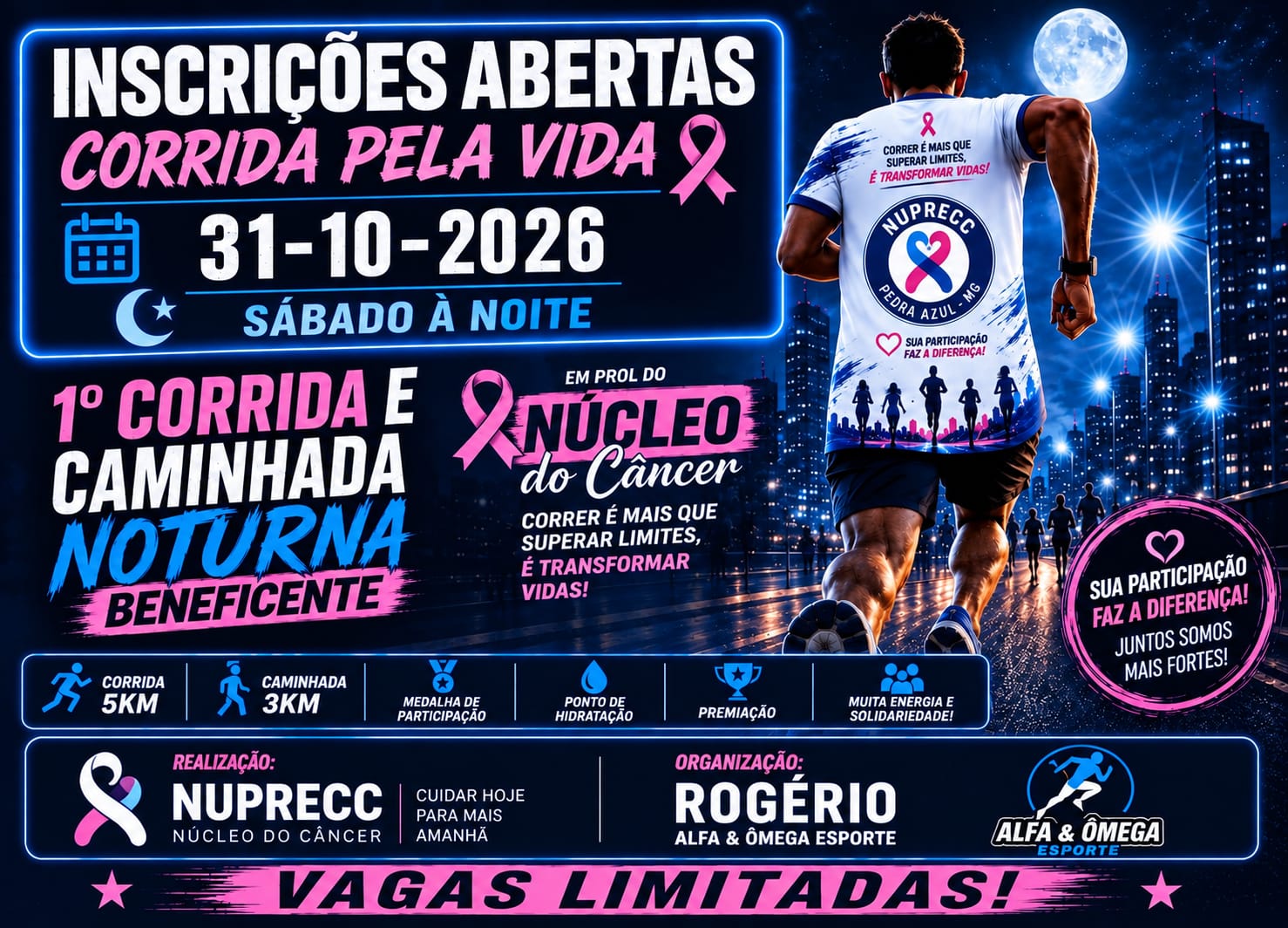 Corrida pela vida NUPRECC