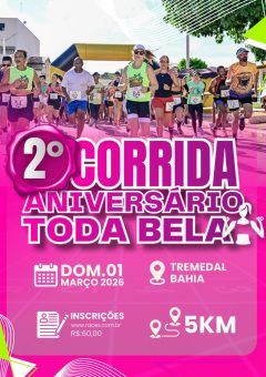 cartaz corrida